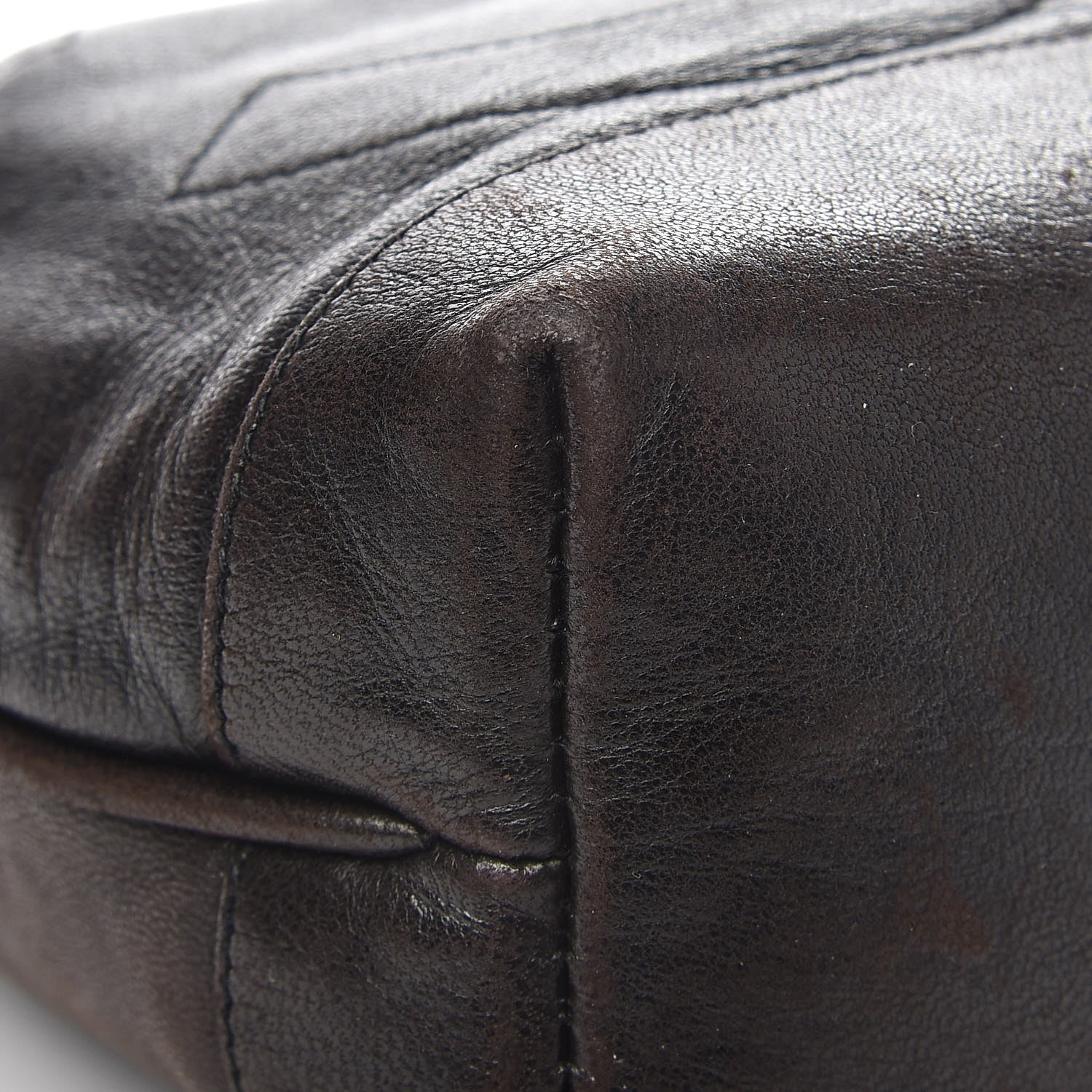 Chanel Lambskin CC Drawstring Bag Black 8 of 11