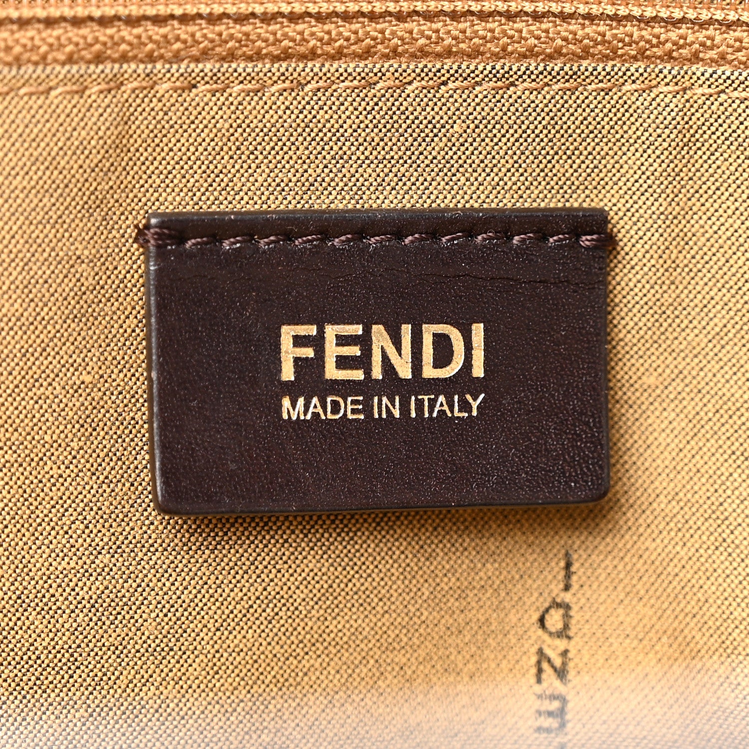 Fendi Zucca Spalmati Patent Zucchino Screen Print Medium Roll Tote Tobacco Multicolor Black 6 of 14