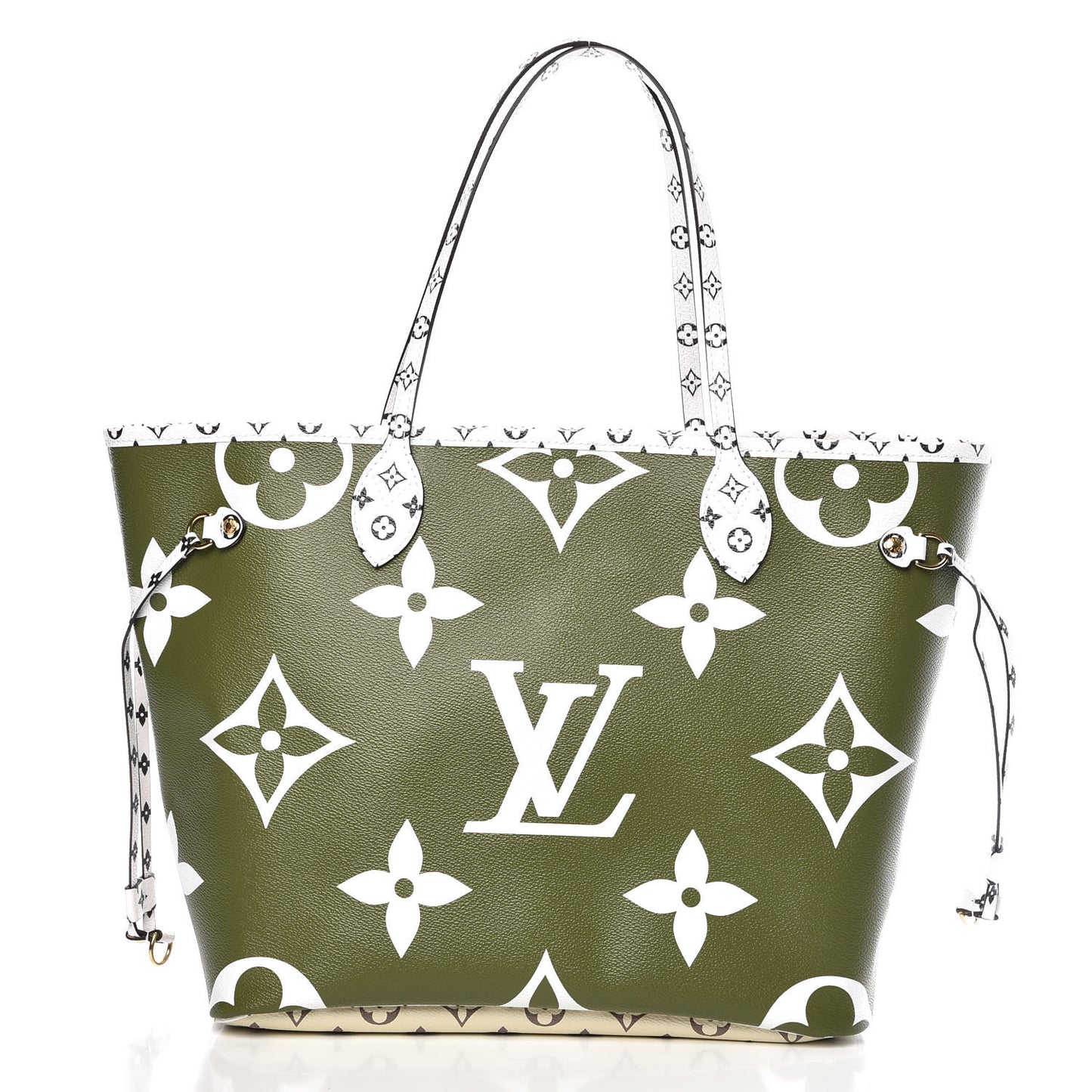 Monogram Giant Neverfull MM Kaki