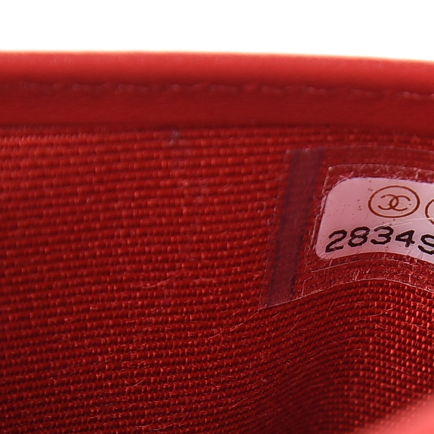 Caviar Quilted Passport Holder Red