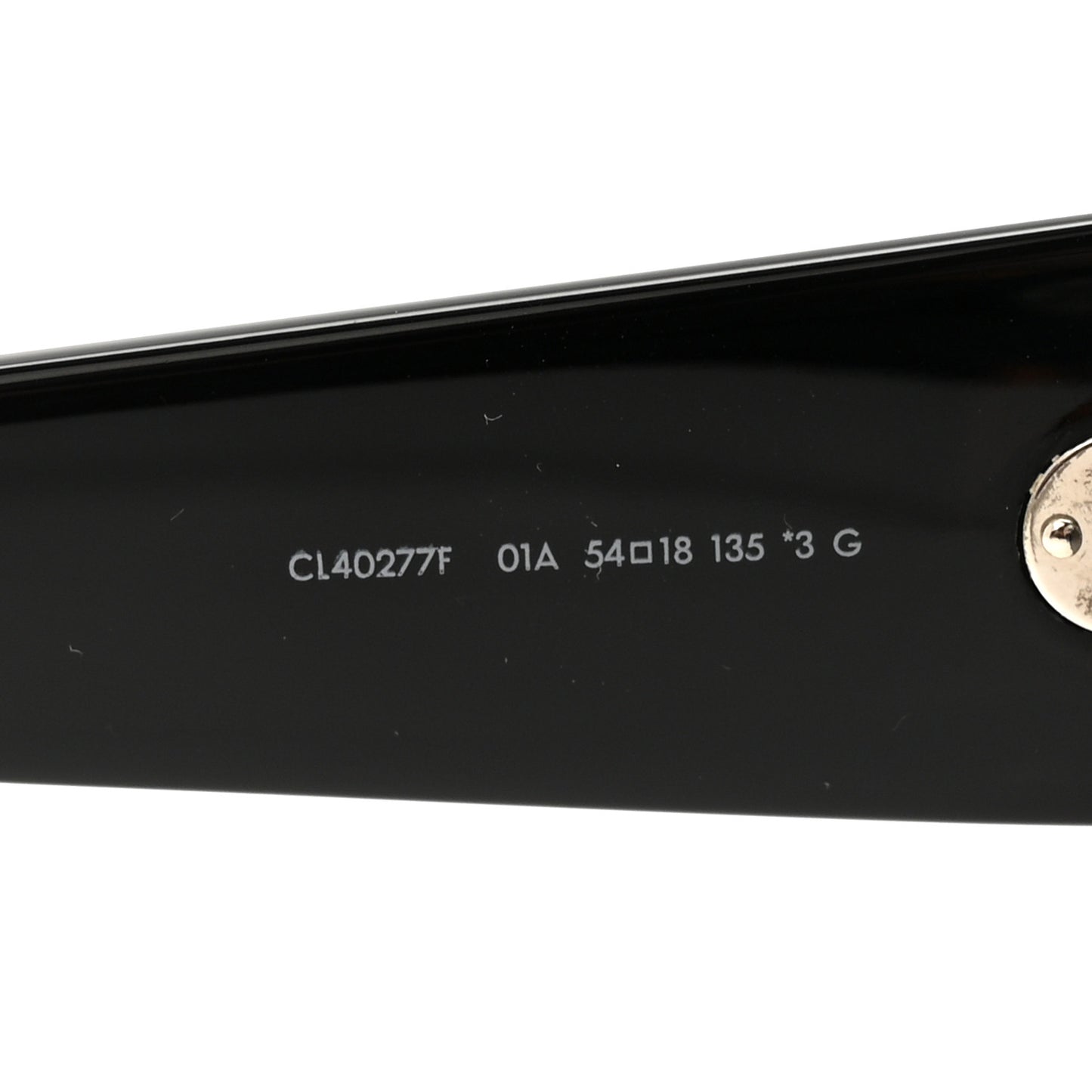 Acetate Bold 3 Dots Sunglasses CL40277F Black