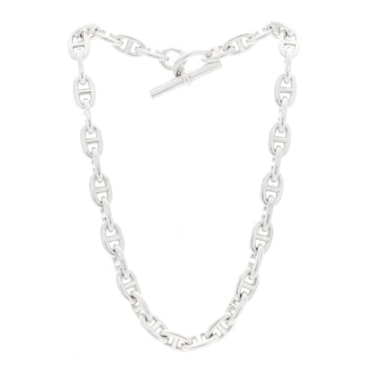 Hermes Sterling Silver GM Chaine D'Ancre Necklace 3 of 4