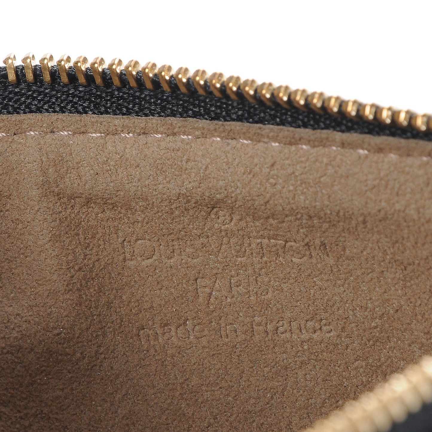 Monogram Multicolor Pochette Plate MM Black