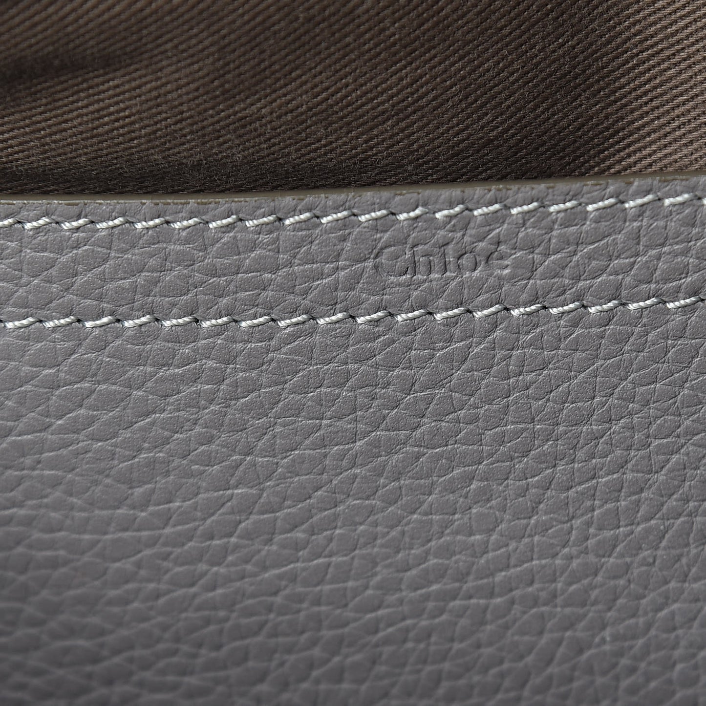 Calfskin Medium Marcie Round Crossbody Bag Cashmere Grey