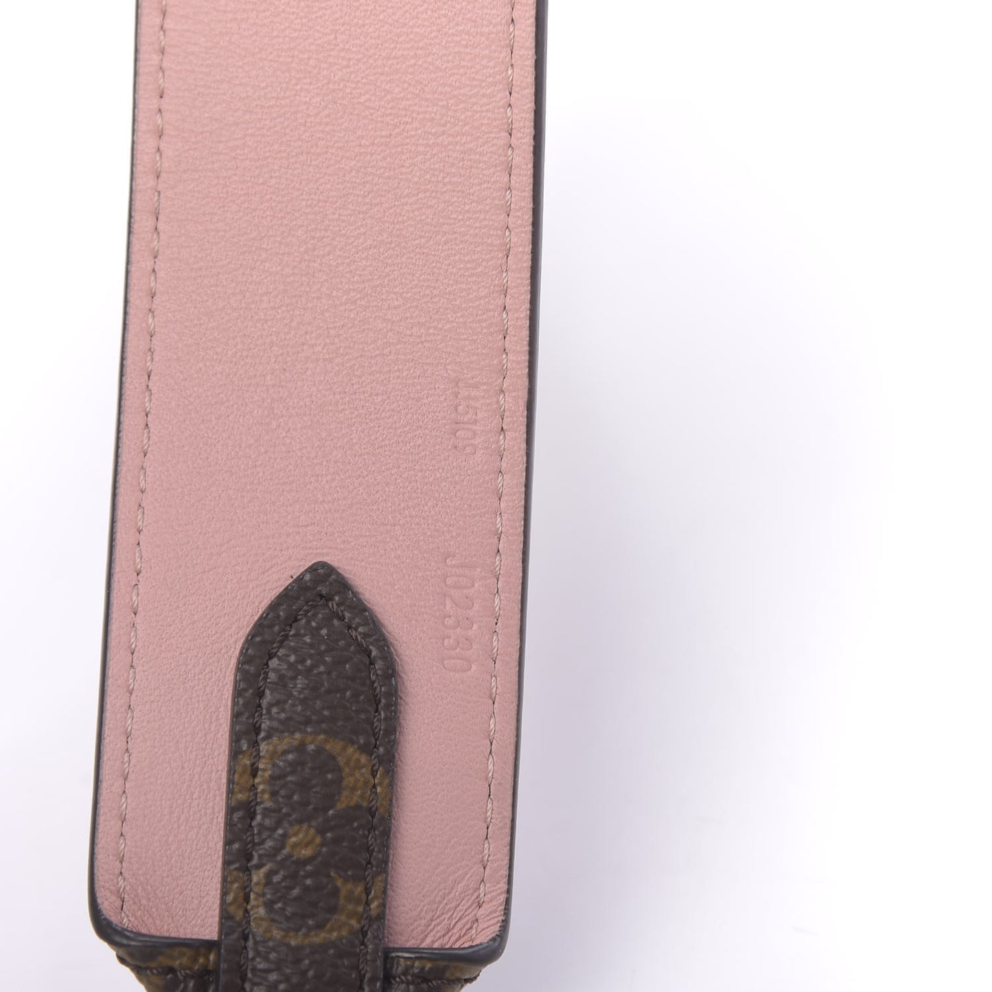 Monogram Bandouliere Shoulder Strap Rose Poudre