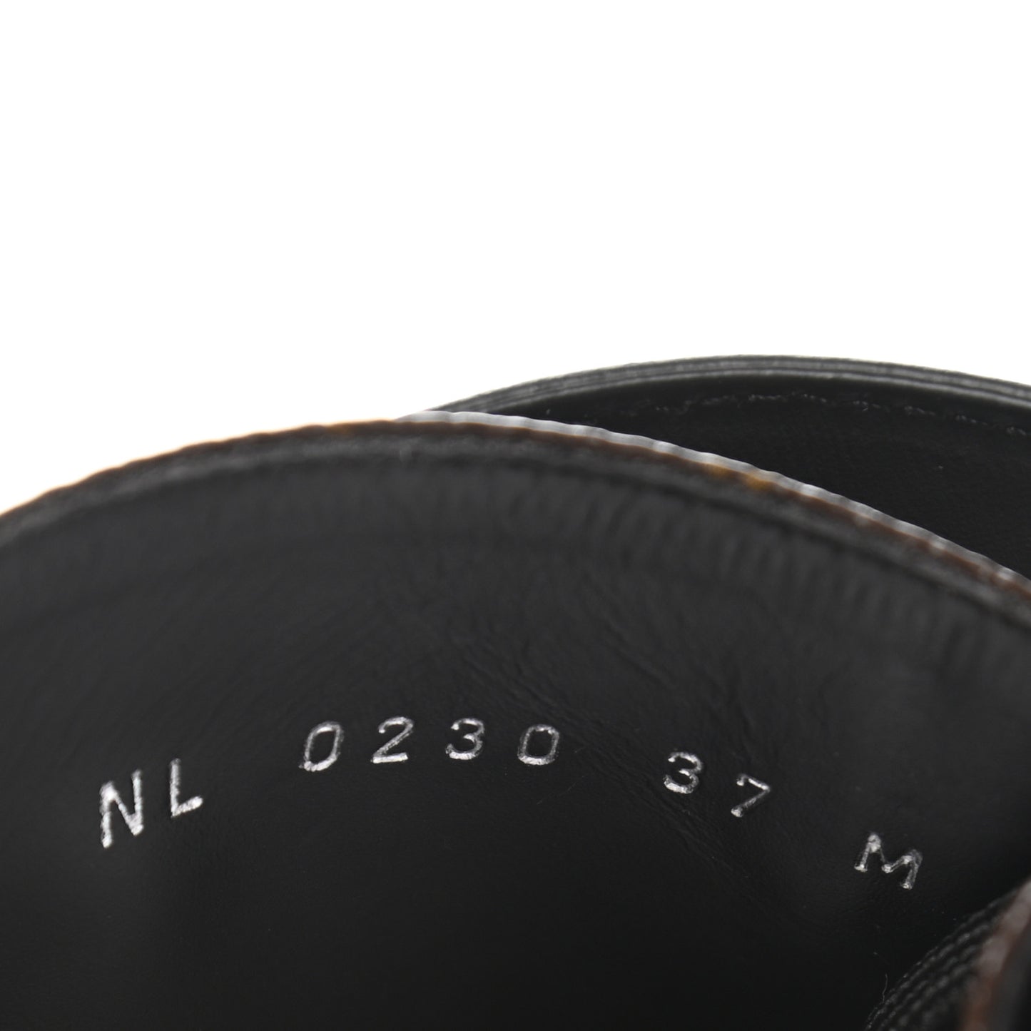 Calfskin Monogram Wonderland Flat Ranger Boots 37 Black