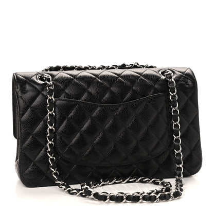Chanel Caviar Quilted Medium Double Flap Black 3 of 9