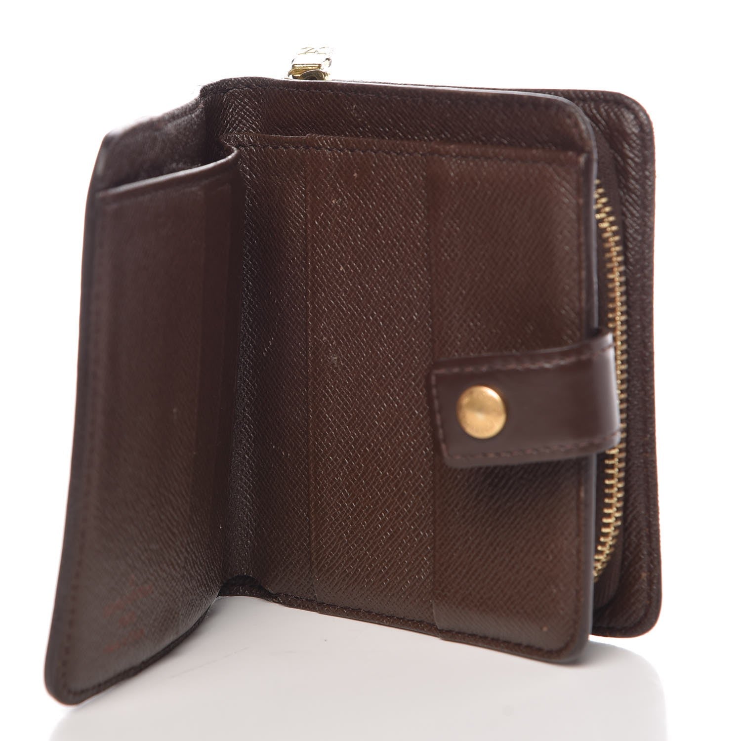 Louis Vuitton Damier Ebene Zippe Zipped Compact Wallet 5 of 11