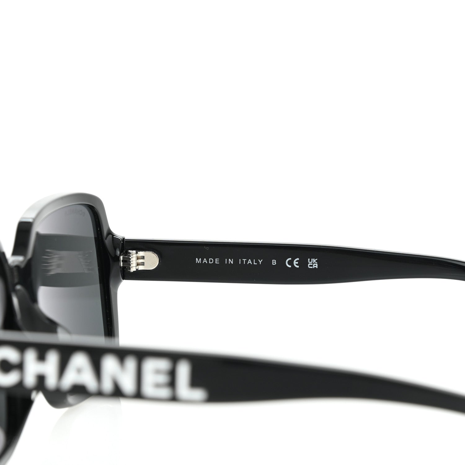 Chanel Acetate Square Sunglasses 5408-A Black 6 of 8
