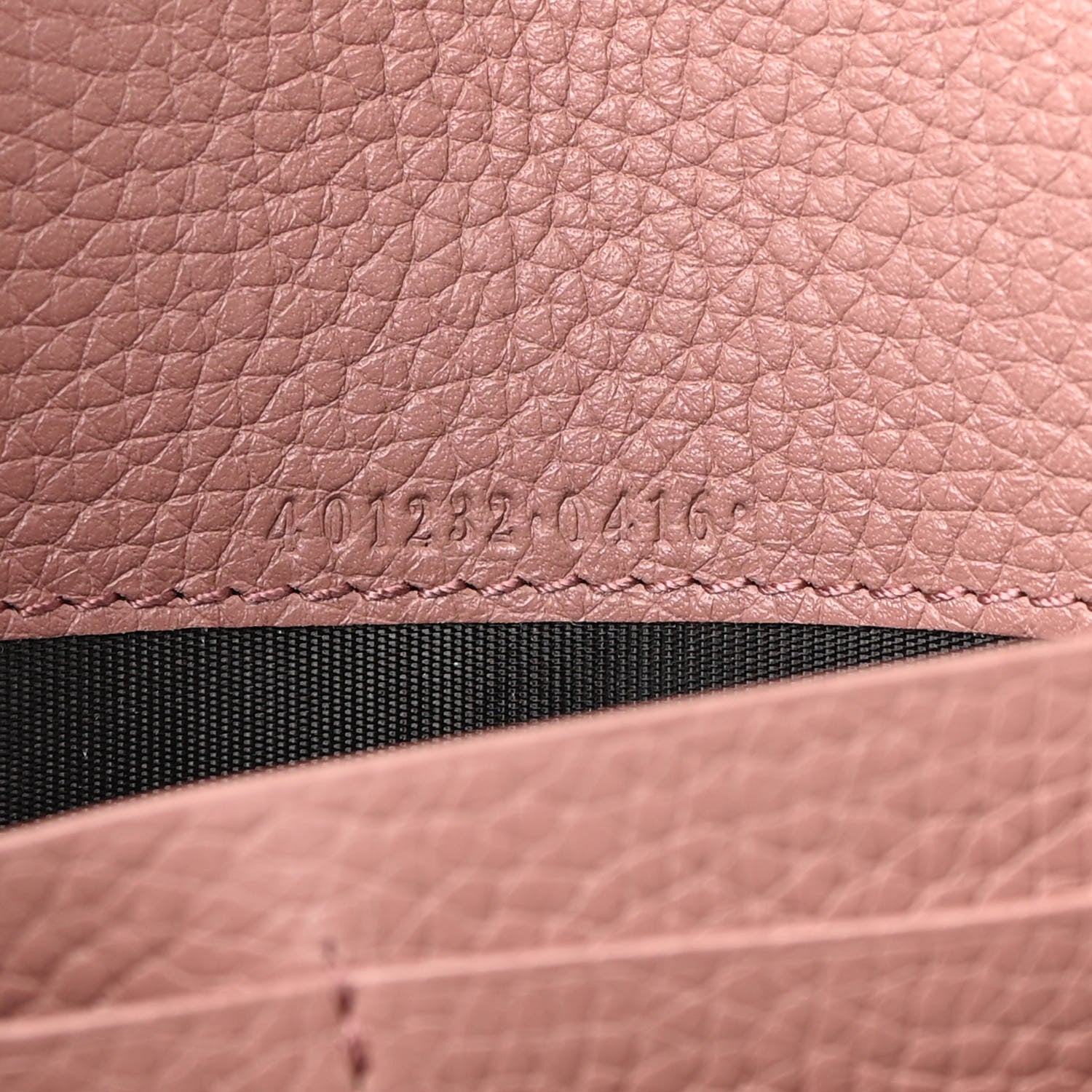 Gucci Cellarius Calfskin GG Marmont Chain Wallet Rosy Phard 6 of 11
