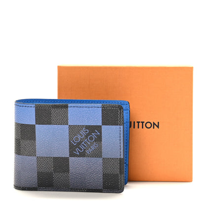 Louis Vuitton Damier Graphite Giant Blue Multiple Wallet 7 of 7