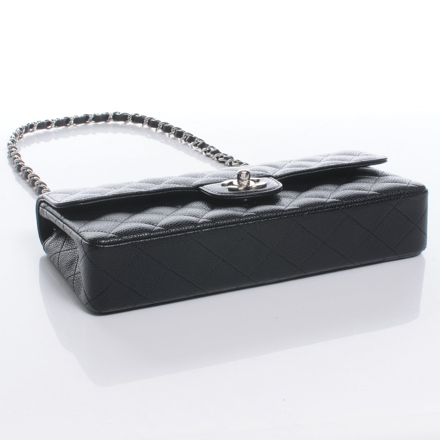 Chanel Caviar East West Flap Black 4 of 8