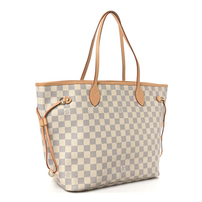 Louis Vuitton Damier Azur Neverfull MM 2 of 9