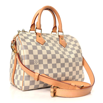 Louis Vuitton Damier Azur Speedy Bandouliere 25 3 of 9