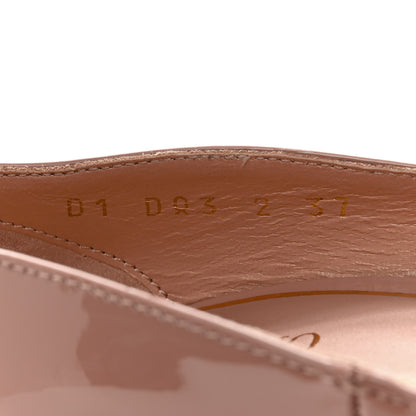 Valentino Garavani Patent Tan-Go 55/155mm Platform Pumps 37 Rose Cannelle 8 of 9