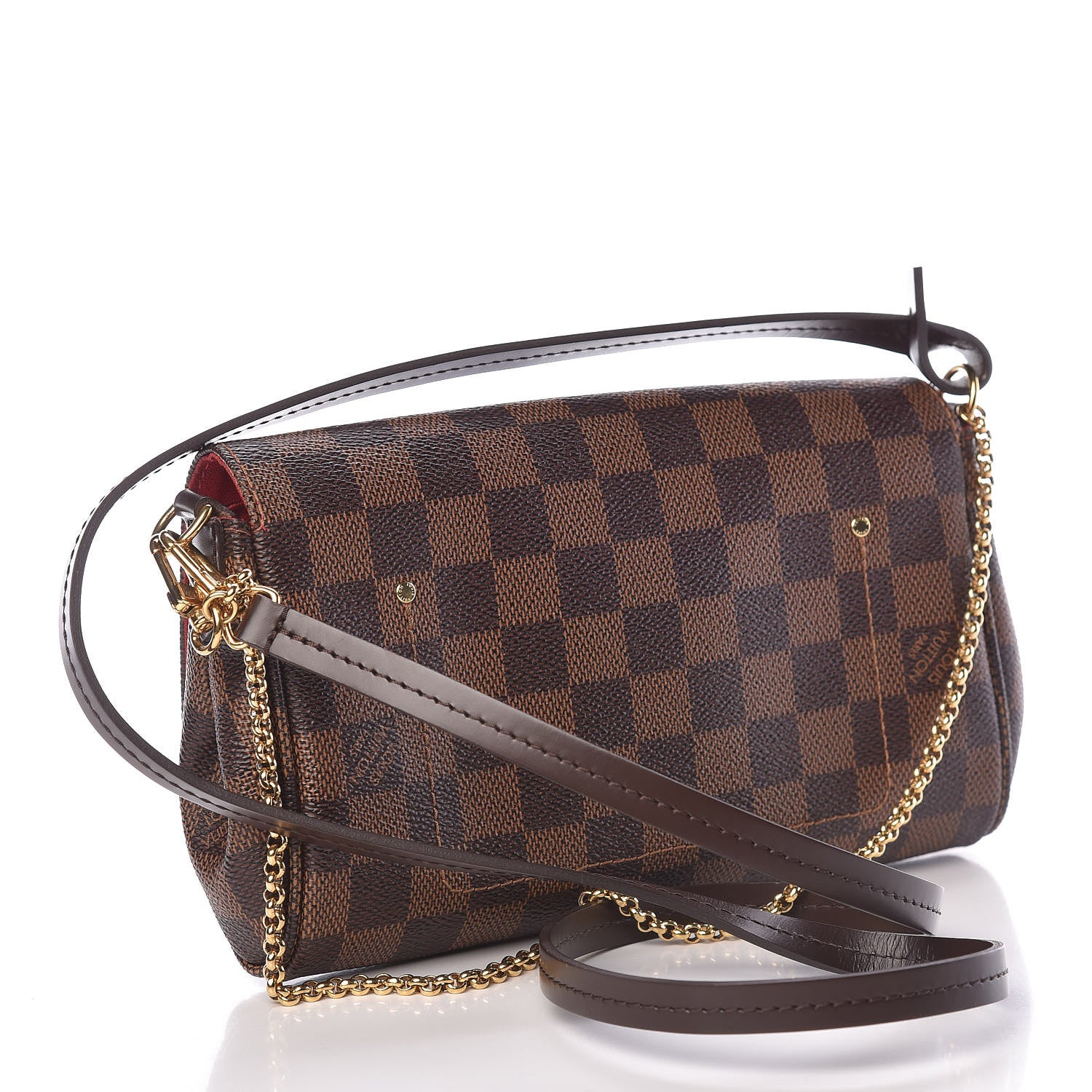 Louis Vuitton Damier Ebene Favorite PM 3 of 11