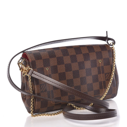 Louis Vuitton Damier Ebene Favorite PM 3 of 11