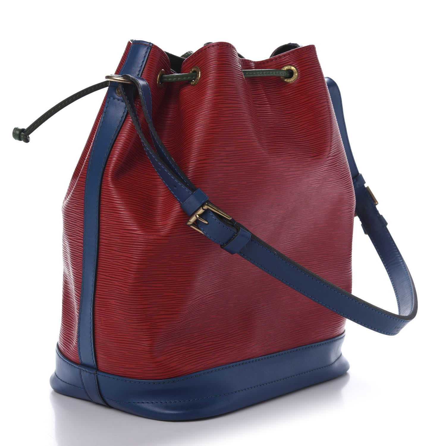 Louis Vuitton Epi Tri-Color Noe Castillan Red Toledo Borneo 3 of 14