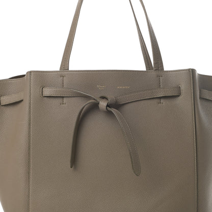 Celine Soft Grained Calfskin Small Belt Cabas Phantom Taupe 8 of 10