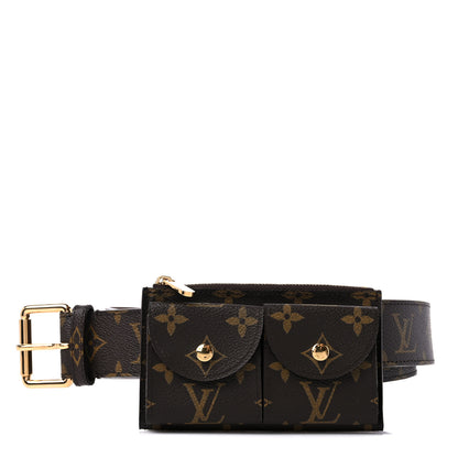 Louis Vuitton Monogram Pochette Duo Belt 38 95 1 of 8