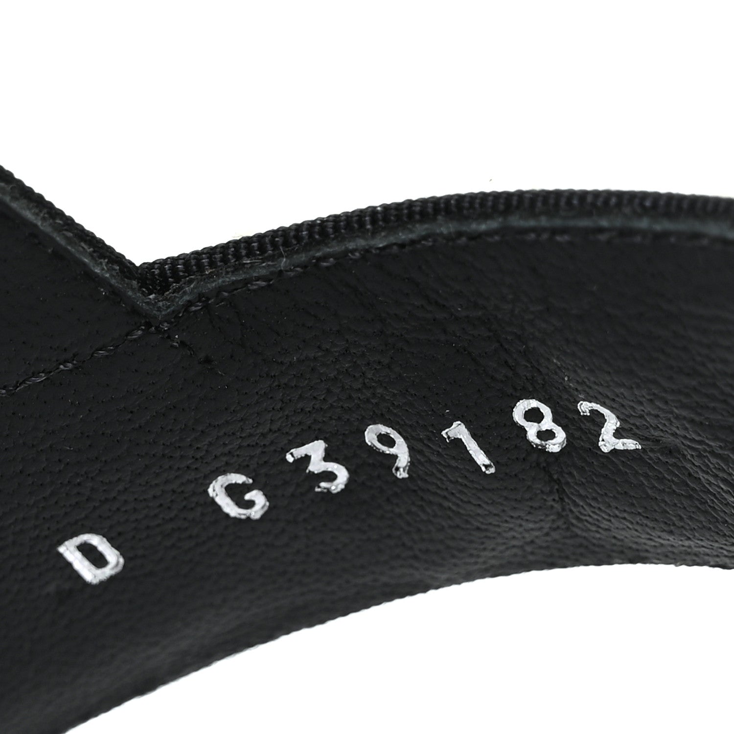 Chanel Grosgrain Pearl CC Sandals 37 Black 9 of 10
