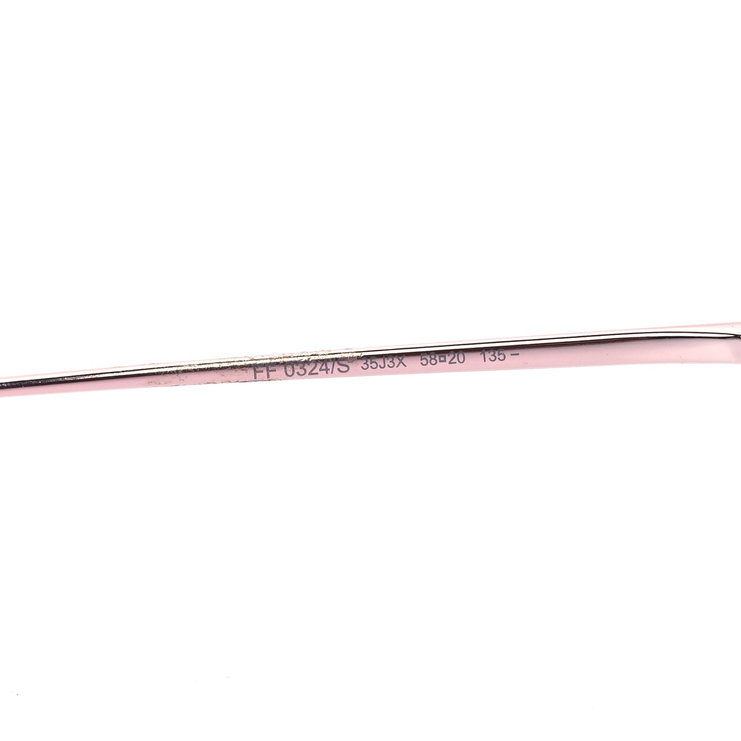 Crystal Round Sunglasses FF0324/S Rose