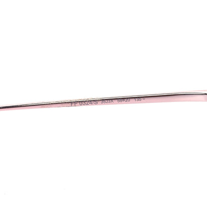 Fendi Crystal Round Sunglasses FF0324/S Rose 6 of 6