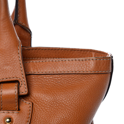Gucci Calfskin Web Medium Heritage Tote Tan 23 of 25