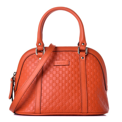 Gucci Microguccissima Mini Dome Bag Sun Orange 1 of 10