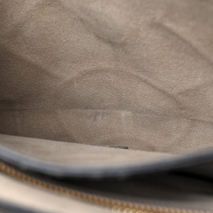 Chloe Suede Patchwork Medium Faye Shoulder Bag Motty Grey 9 of 11