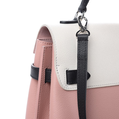 Louis Vuitton Soft Calfskin Lockme Ever Rose Ballet White Maito Black 11 of 11