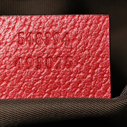 Gucci Soft GG Supreme Monogram Flora Calfskin Small Ophidia Cosmetic Case Beige Ebony Multicolor Rosso 7 of 7