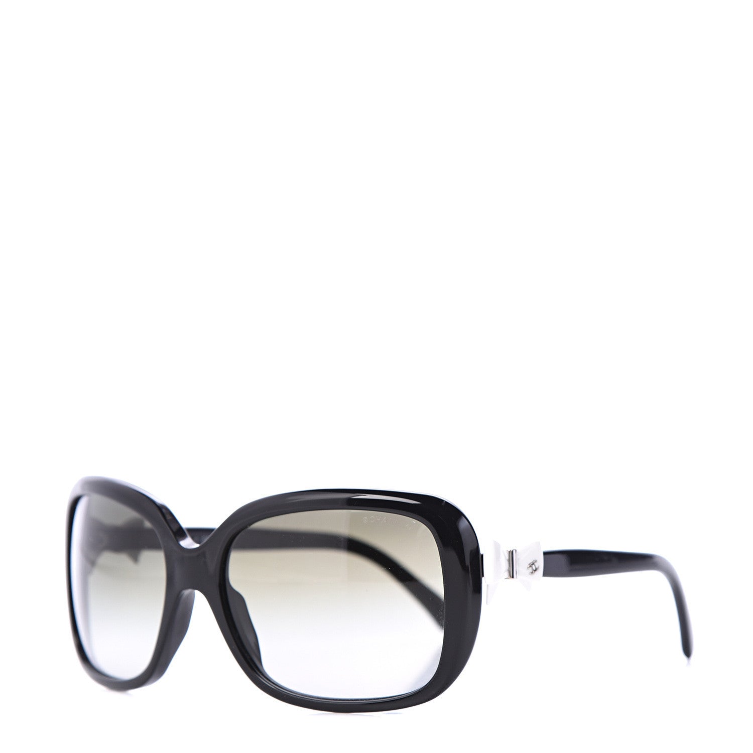 Chanel Acetate CC Bow Sunglasses 5171 Black White 1 of 8