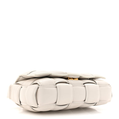 Bottega Veneta Nappa Maxi Intrecciato Small Padded Cassette Crossbody Bag Chalk Chalk 4 of 10