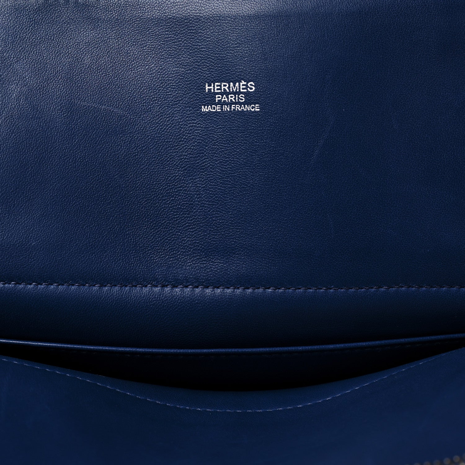 Hermes Taurillon Clemence Bolide 31 Bleu Abysse 5 of 7