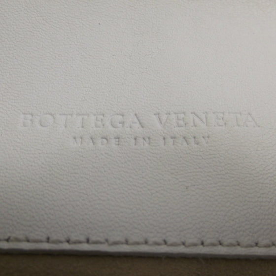 Leather Maxi Tote White