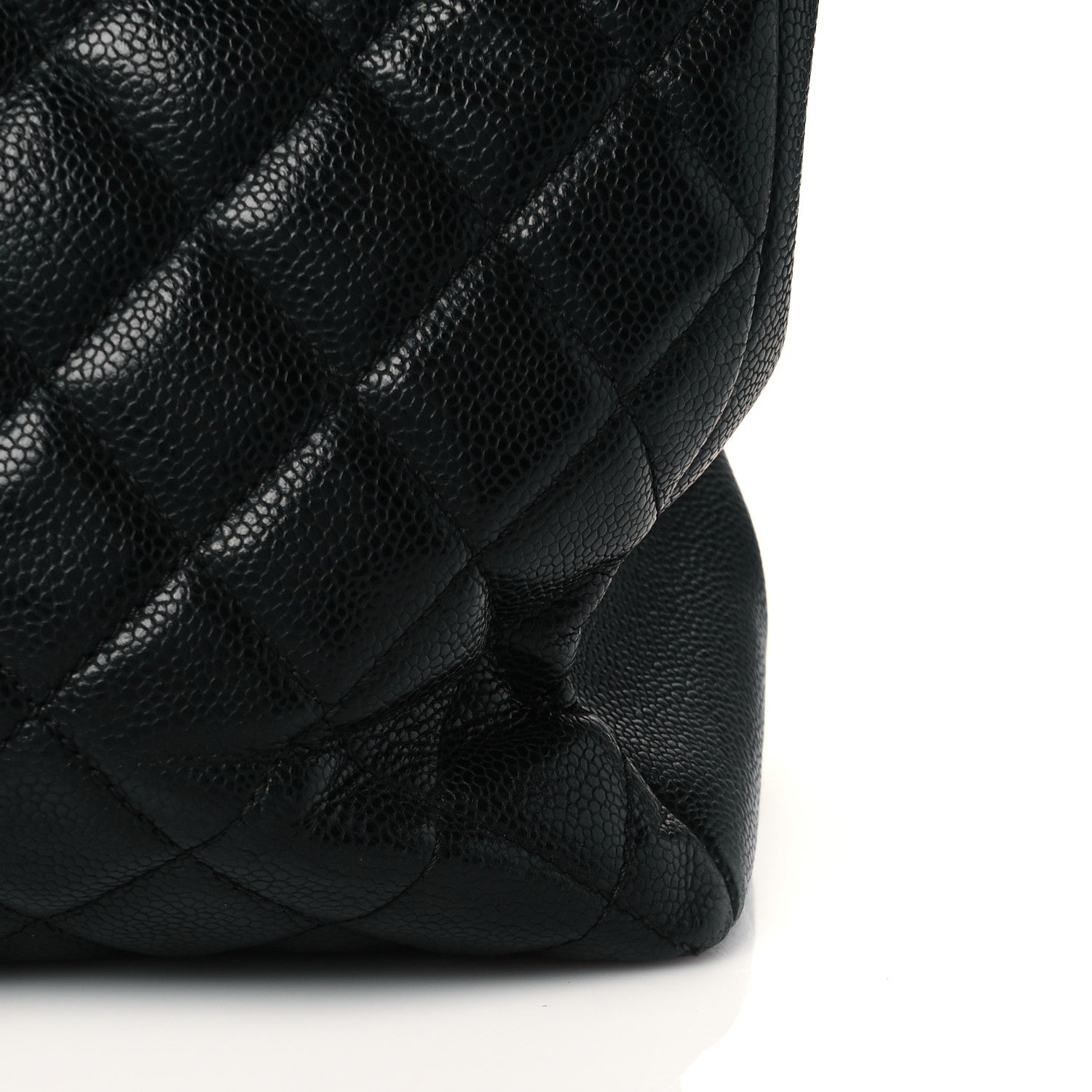 Chanel Caviar Quilted XL Grand Shopping Tote GST Black 11 of 12