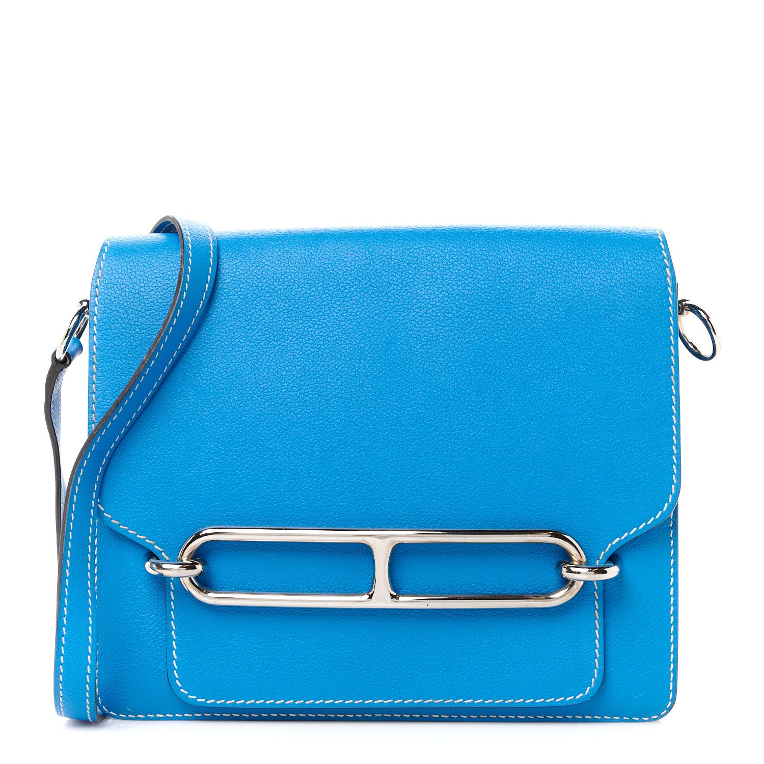 Hermes Evercolor Sac Roulis 23 Bleu Hydra 1 of 10