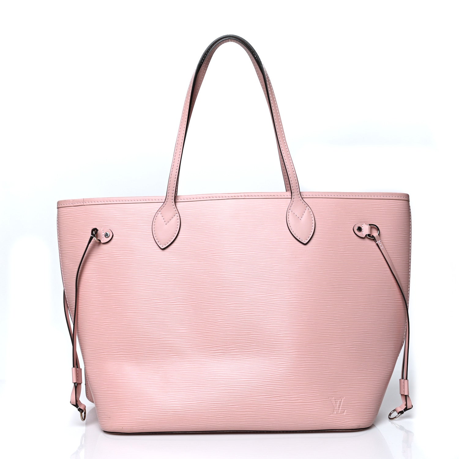 Louis Vuitton Epi Neverfull MM Rose Ballerine 2 of 11