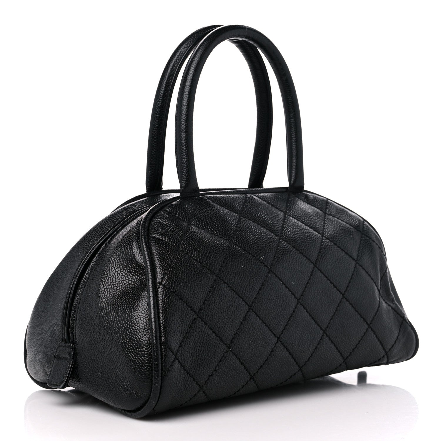 Chanel Caviar Quilted Small Bowler Black 3 of 17
