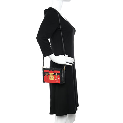 Louis Vuitton Epi Petite Malle Coquelicot 2 of 10