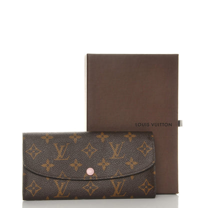 Louis Vuitton Monogram Emilie Wallet Rose Ballerine 8 of 8