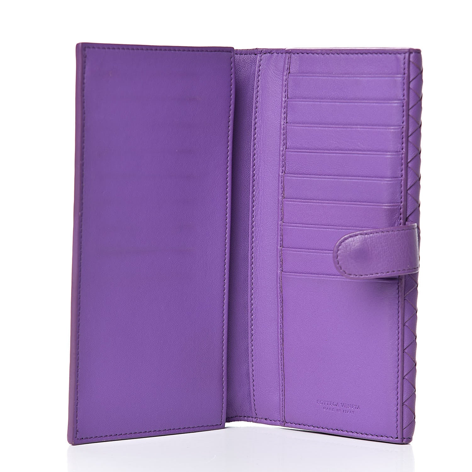 Bottega Veneta Nappa Intrecciato Continental Wallet Byzantine 6 of 9