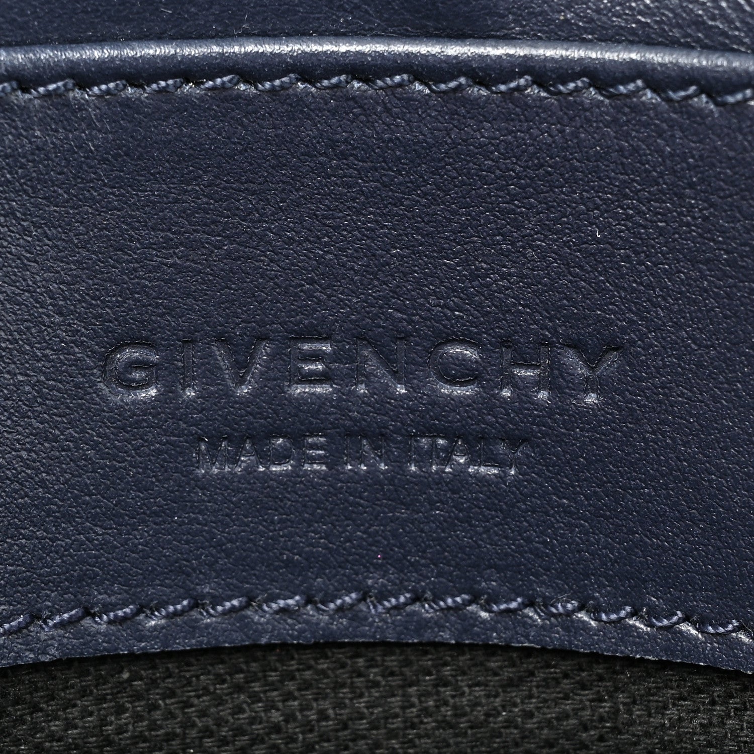 Givenchy Calfskin Duetto Crossbody Bag Blue Burgundy 7 of 13