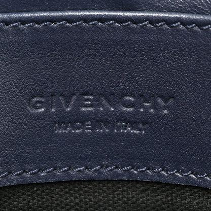 Givenchy Calfskin Duetto Crossbody Bag Blue Burgundy 7 of 13