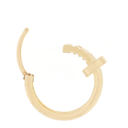 Cartier 18K Yellow Gold Juste Un Clou Single Hoop Earring 3 of 6