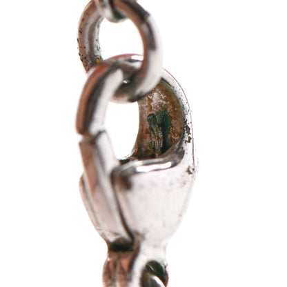 Chanel CC Pendant Necklace Silver 6 of 6