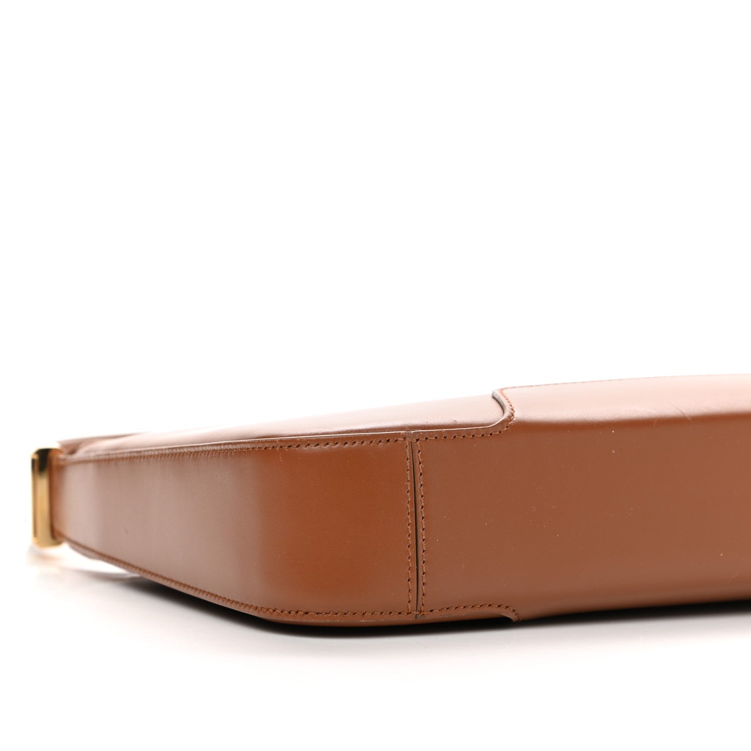 Burberry Smooth Calfskin TB Shoulder Bag Warm Tan 8 of 10