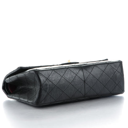 Chanel Aged Calfskin Quilted 2.55 Reissue 226 Flap Black 4 of 8