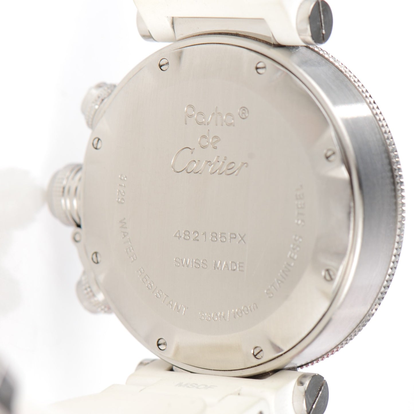 Stainless Steel Rubber 37mm Pasha C Seatimer Quartz Watch